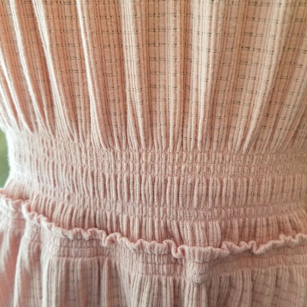 Free People Beach Bound Tank Top Tunic Shirt Pink - Picture 8 of 8